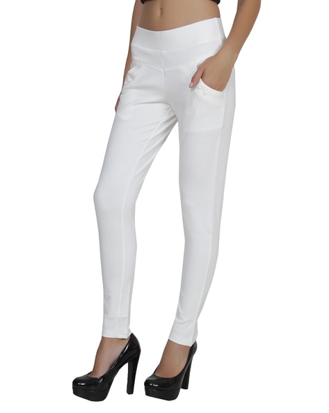 Buy White Jeans & Jeggings for Women by LGC Online