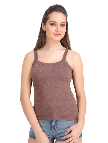 Textured Scoop-Neck Camisole