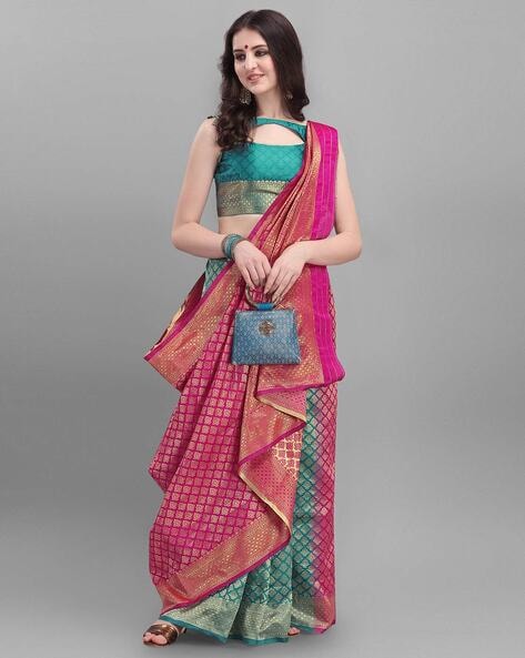 Latest Traditional Half Saree Design For Girls 2022