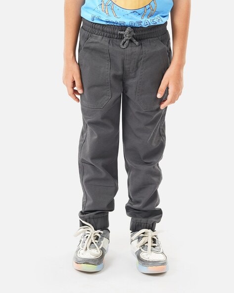 Flat-Front Slim Fit Jogger Pants