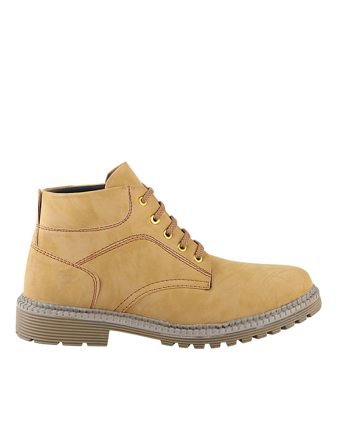 Yellow 2025 boot shoes