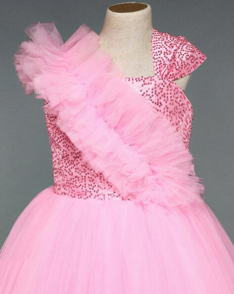 Buy Baby Girl Dress Special Occasion, Pink Girl Dress, Baby Girl Party Dress,  Tulle Wedding Dresses, Baby Princess Dress, Toddler Dresses Online in India  - Etsy