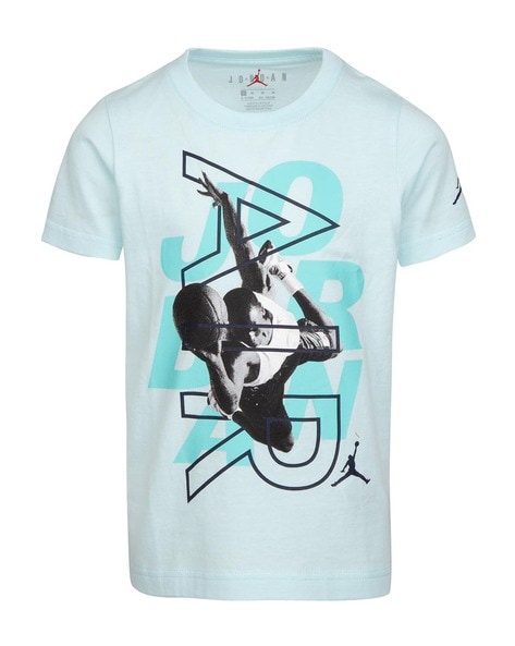 Blue jordan t clearance shirt