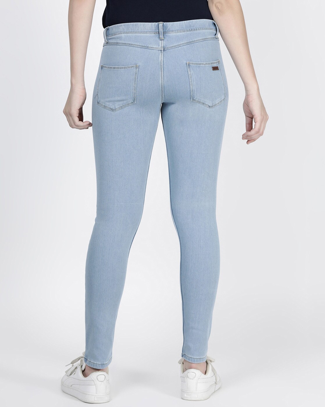 Twin Birds Light Blue Jegging Price in India - Buy Twin Birds Light Blue  Jegging online at