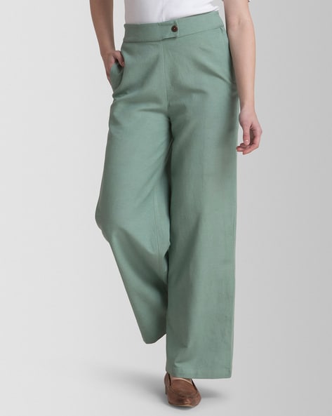 Green palazzo pants outfit | Fashion outfits, Stylish outfits, Bright green  dress