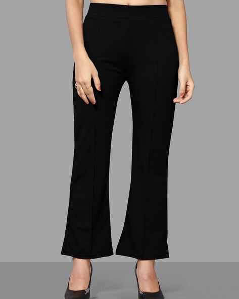 Buy Black Trousers & Pants for Women by Vastrawada Online