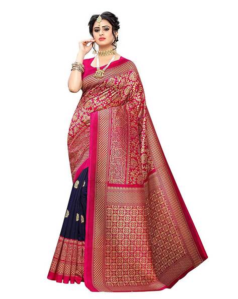 Latest) Half And Half Kanchipuram Silk Sarees | 2350 INR