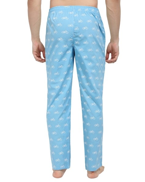 Buy Blue Pyjamas for Men by THE COTTON COMPANY Online | Ajio.com