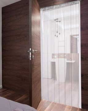 Transparent AC Door Curtain - 7 Feet-image-29