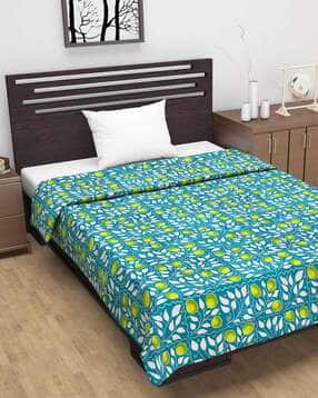 divine casa 100% Cotton 120 GSM Abstract Print Single Bed AC Dohar Quilt Blanket-picture-16