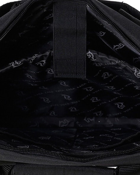 Kara leather sales expandable crossbody bag