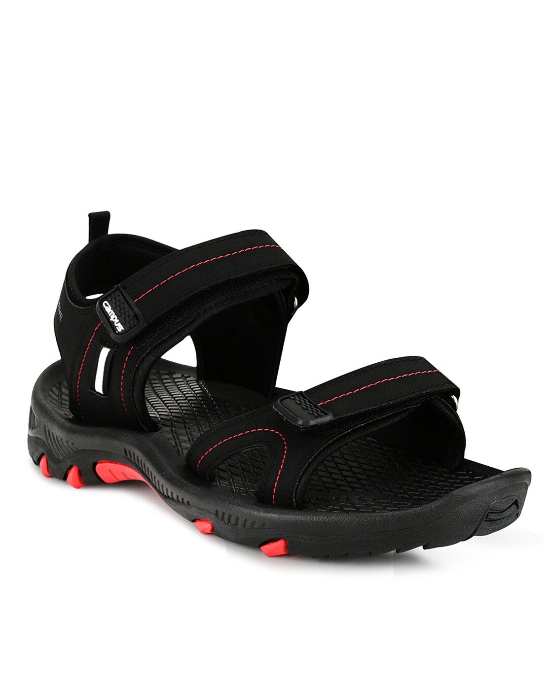 CAMPUS 2GC-12 Men Black Sports Sandals - Buy CAMPUS 2GC-12 Men Black Sports  Sandals Online at Best Price - Shop Online for Footwears in India |  Flipkart.com