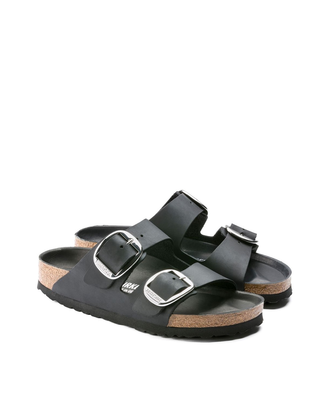 Birkenstock black online buckle