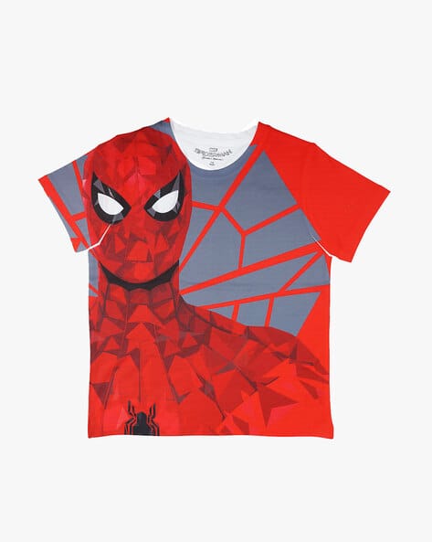 Buy Red Tshirts for Boys by MARVEL SPIDERMAN Online