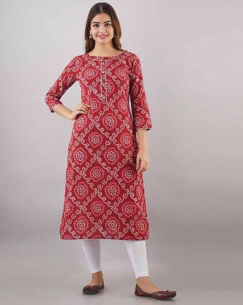 Bandhani Kurti at Rs.840/Piece in surat offer by Jk Clothing House