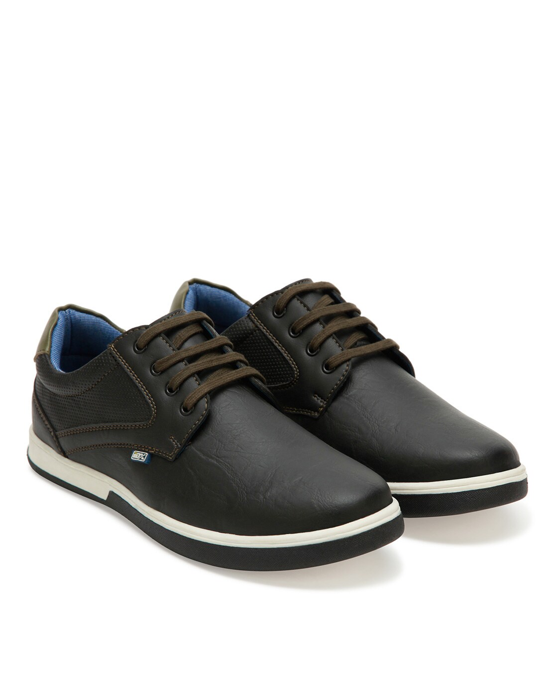 kapre Jet lærken Buy Black Casual Shoes for Men by ID Online | Ajio.com