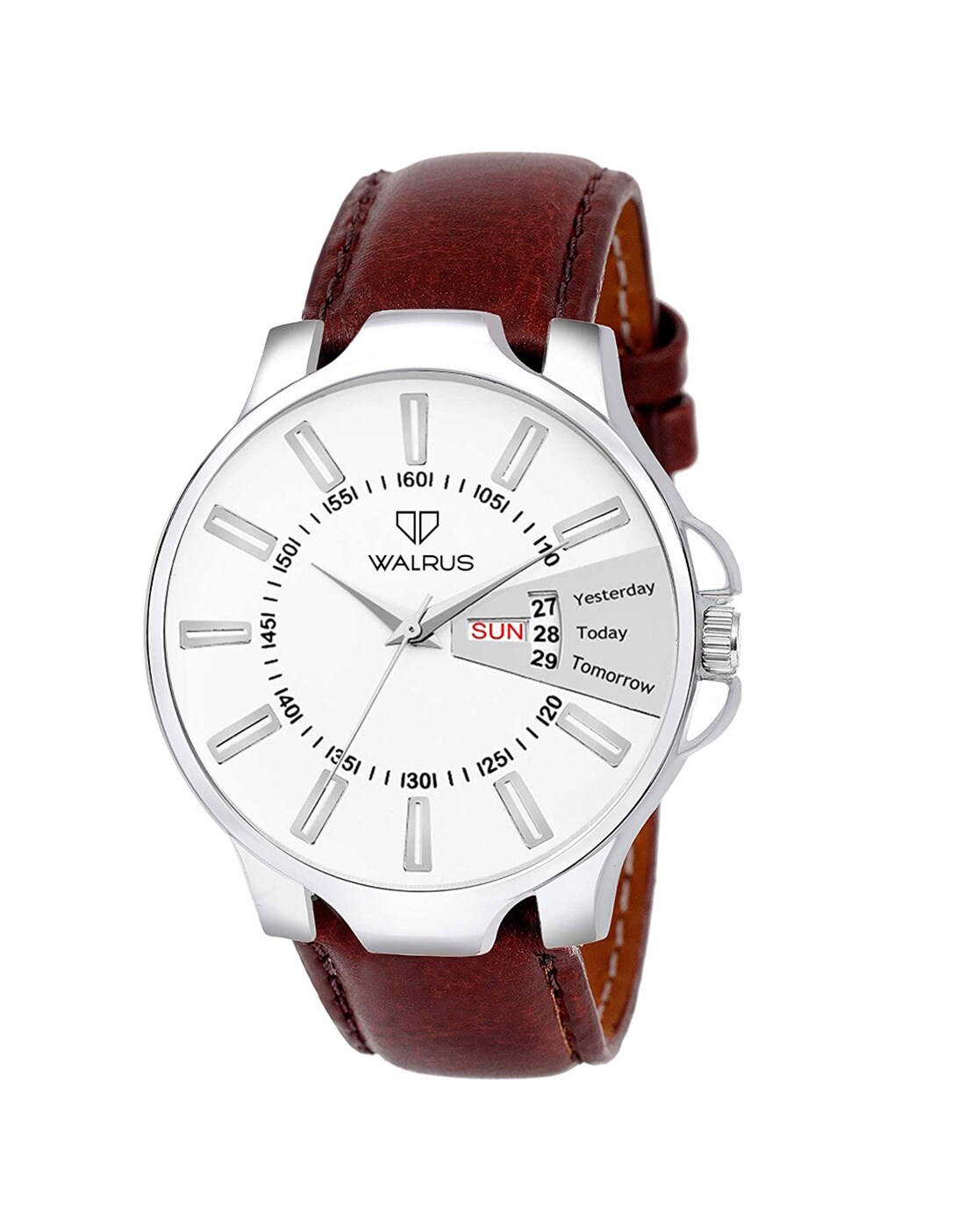 Buy Vintage Walrus Watch Leather Watch Ladies Watch Men's Watch Birthday  Gift Ideas Black and Red Fashion Accessory Mountain Watch Online in India -  Etsy