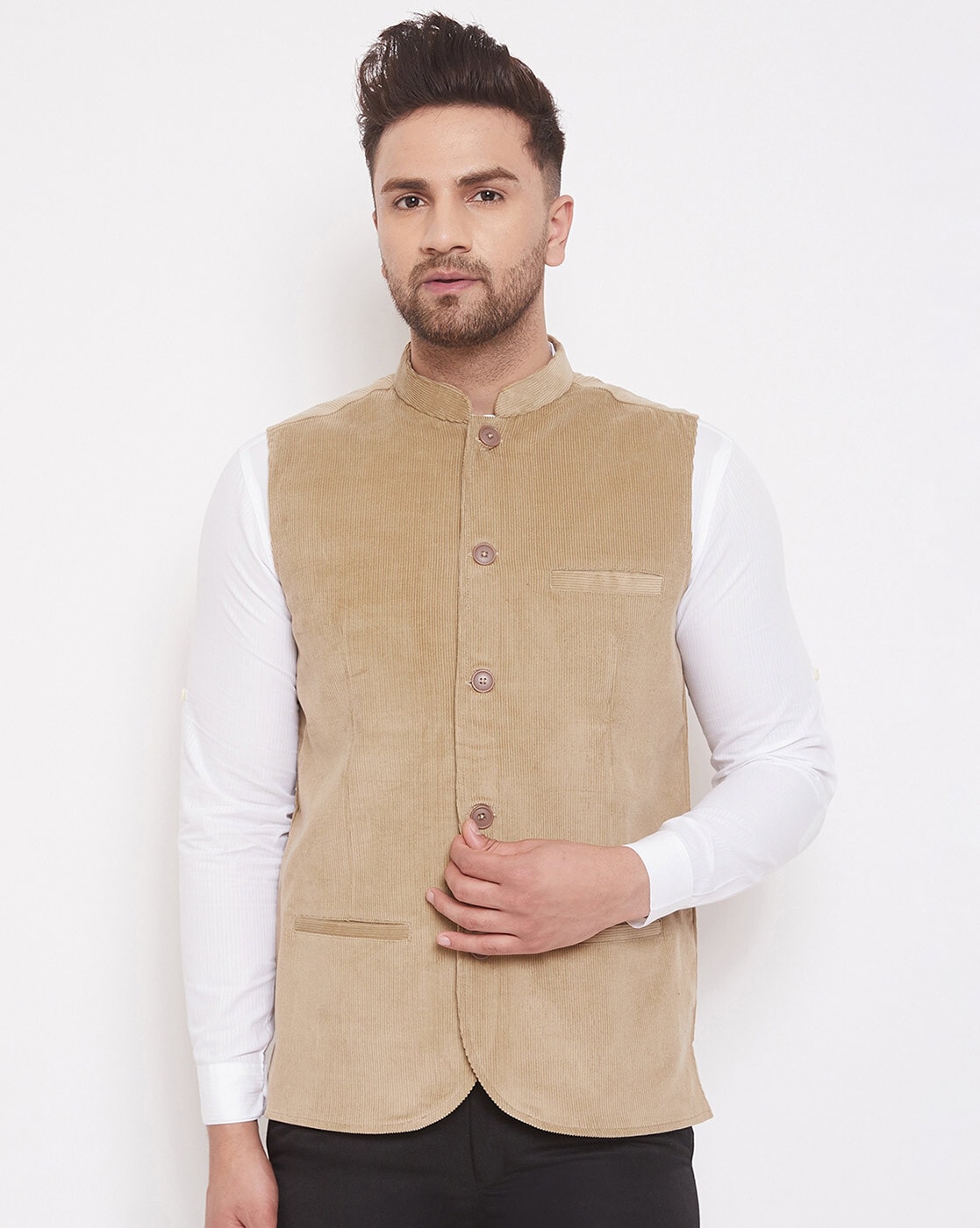 Goggian Men's Blue Velvet Solid Nehru Jacket at Rs 300/piece | Nehru Jacket  in New Delhi | ID: 26084670412