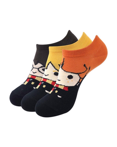 Harry Potter Print Short Socks