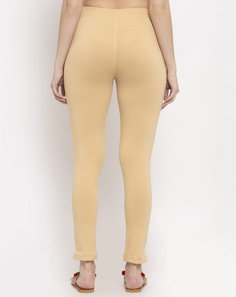 Ankle-Length Leggings with Slip Pockets