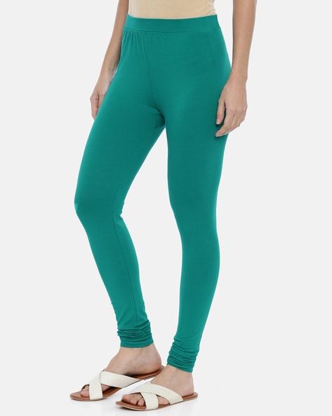 Buy Just lookit Ladies Fashion Women's Leggings Skinny fit Rama Green (Set  of 2) Size XXL at Amazon.in