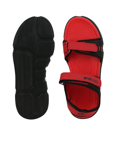 Buy Sandals For Men: Gc-2213-Blk-Red | Campus Shoes