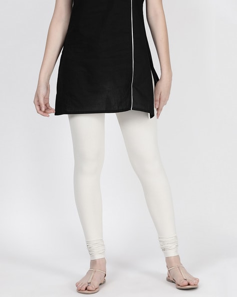 Buy White Leggings for Women by Twin Birds Online