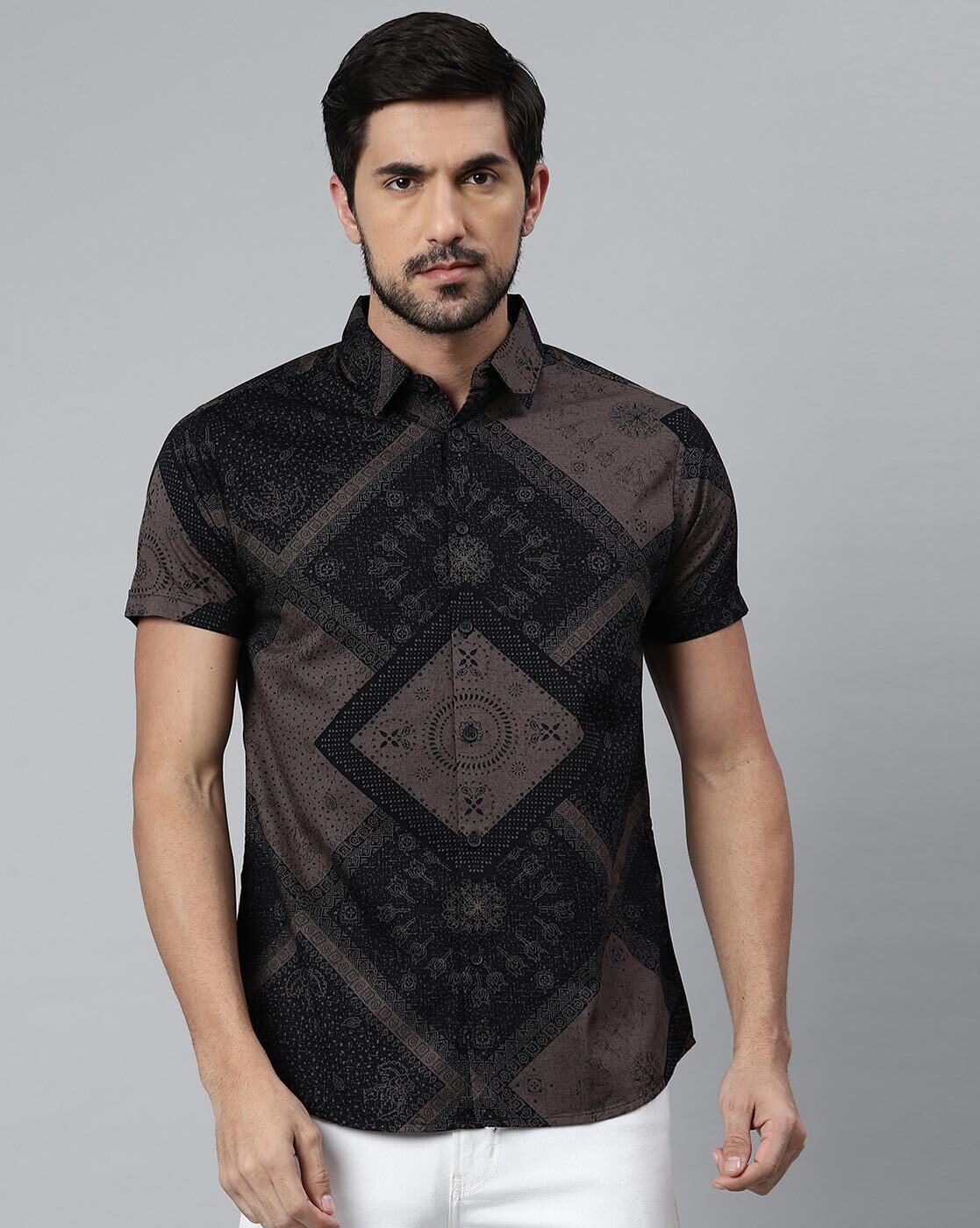 Buy Black Shirts for Men by DENNISLINGO PREMIUM ATTIRE Online