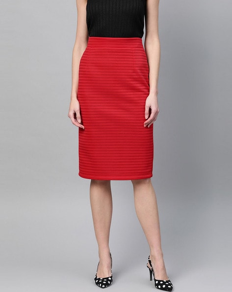 Buy Red Skirts for Women by Zima Leto Online Ajio