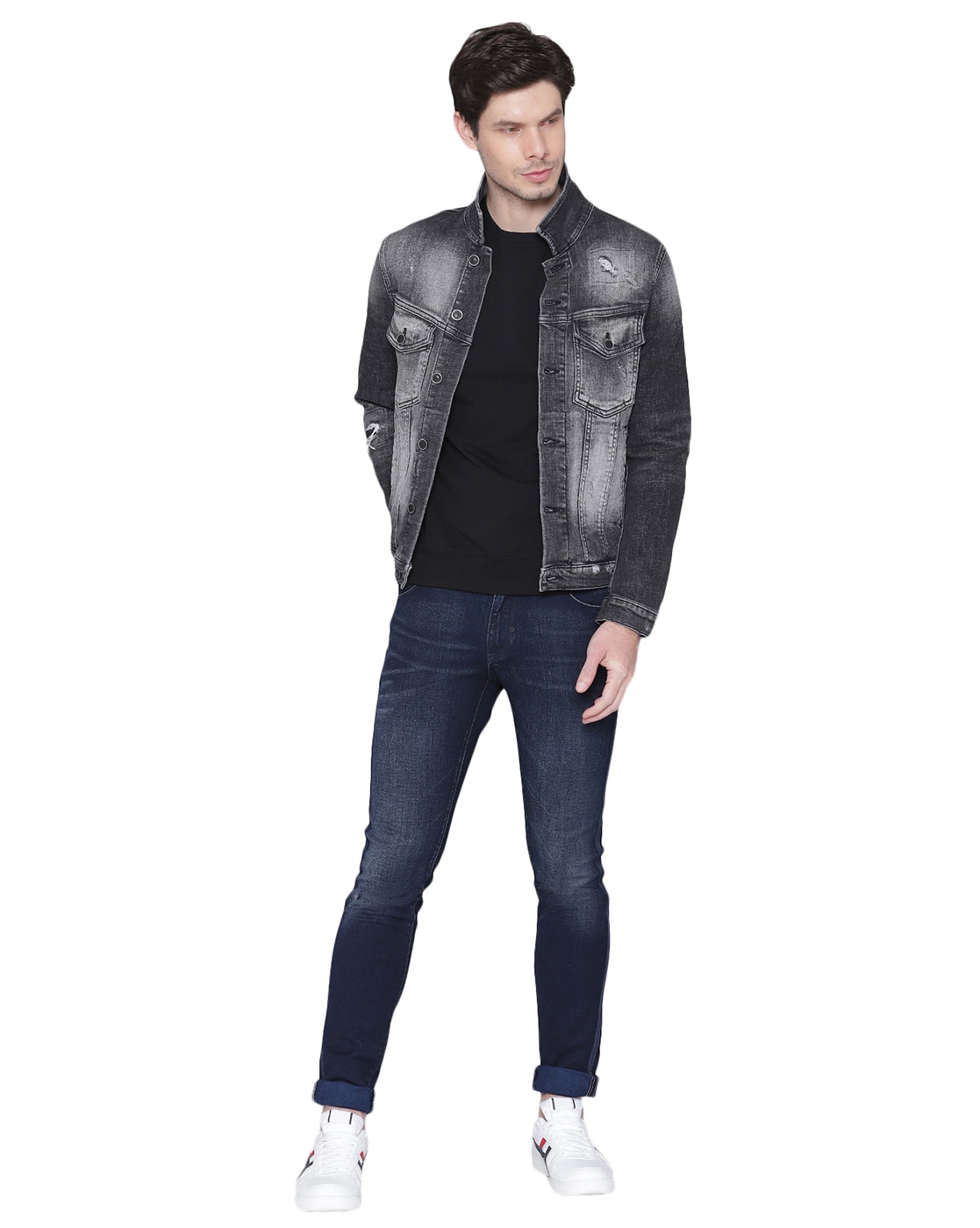 Buy RAW BLUE Jackets & Coats for Men by STYLE QUOTIENT Online | Ajio.com