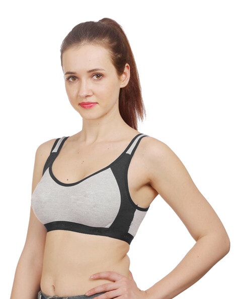 Pack of 5 Non Padded Sports Bra