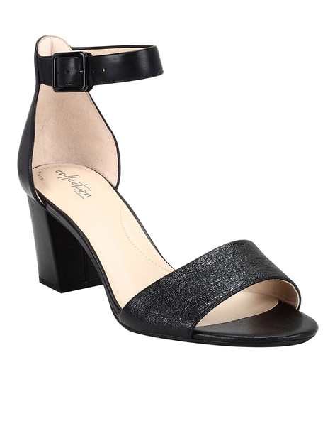 Clarks heels 2024 with strap