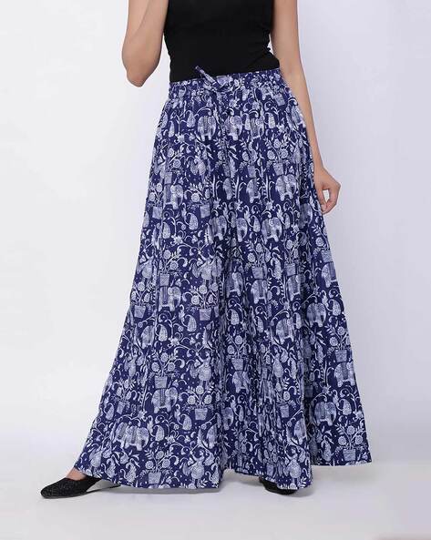 Buy Harpa Women Brown And Black Animal Print Palazzo Trousers  Palazzos  for Women 366507  Myntra