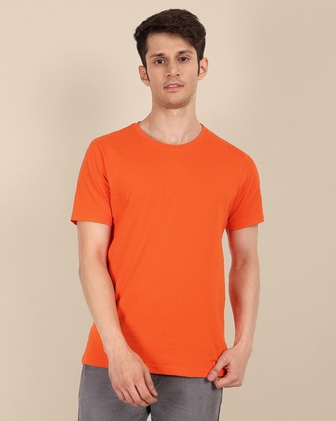 Buy Orange Tshirts for Men by TOM HIDDLE Online