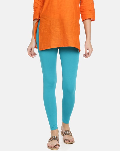 Buy TANZY Ankle Length Leggings For Womens_Bottle Green_XXL Online at Best  Prices in India - JioMart.