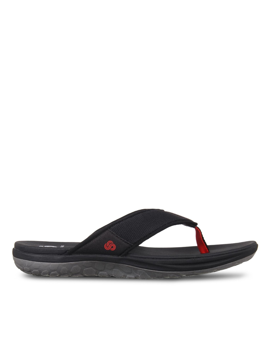 Clarks sale black slippers