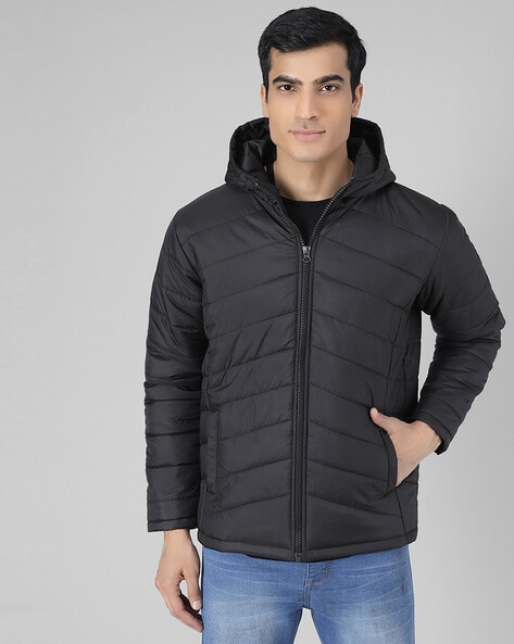 Buy Men Colourblock Regular Fit Puffer Jacket Online at Best Prices in India  - JioMart.