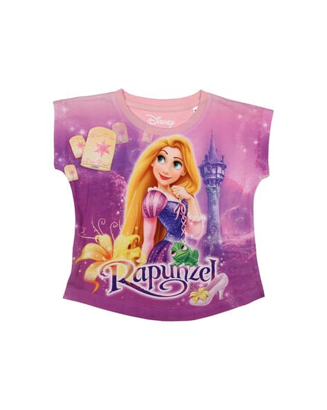 Buy Pink Tops Tunics for Girls by Disney Princess Online