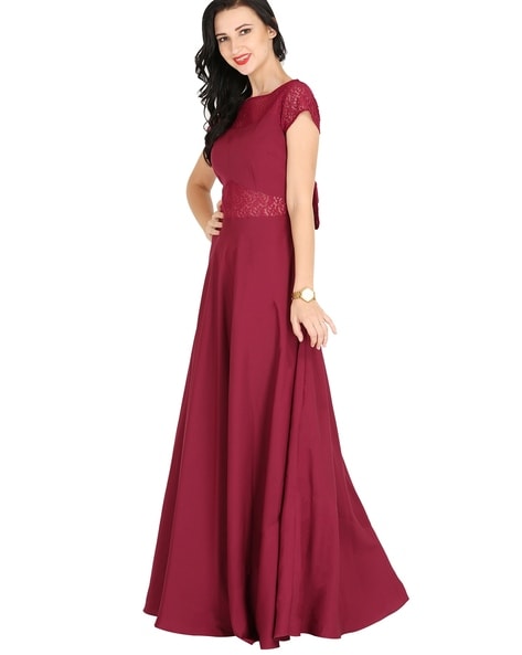 J 2 Fashion Women Fit and Flare Dark Blue, White Dress - Buy J 2 Fashion  Women Fit and Flare Dark Blue, White Dress Online at Best Prices in India |  Flipkart.com