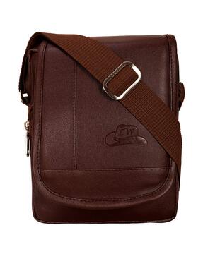 Buy Brown Fashion Bags for Men by Leather World Online Ajio