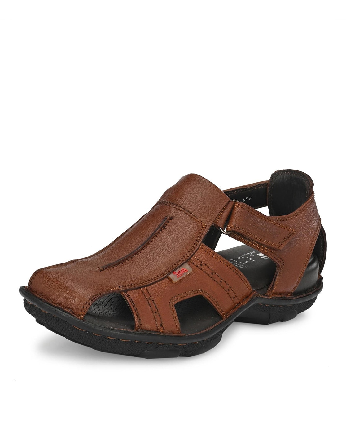 Hitz Men's Brown Leather Shoe-Style Sandals – Hitz Shoes Online