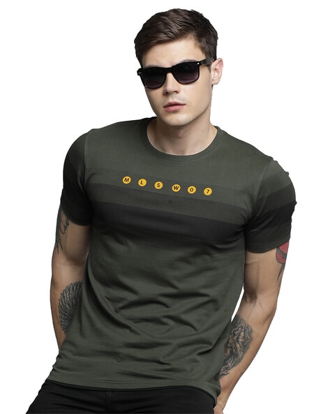 Stylish Green T-Shirts for Men by HUGO BOSS