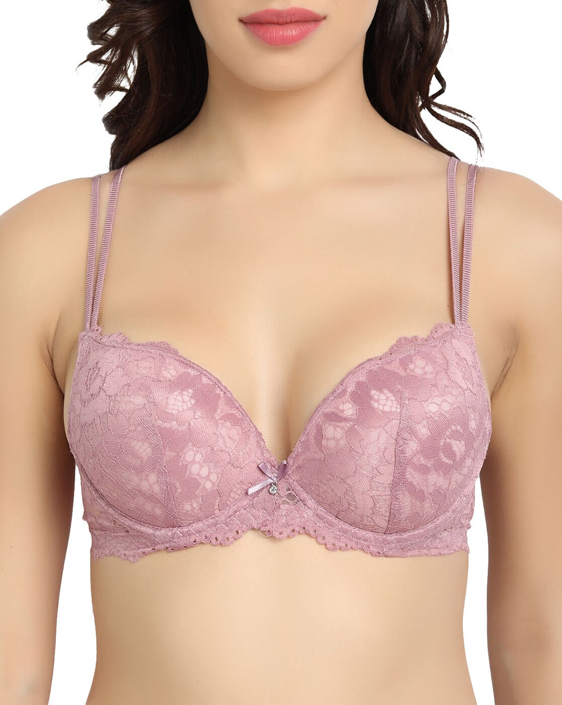 Buy online Purple Cotton Bra from lingerie for Women by Alishan for ₹319 at  0% off