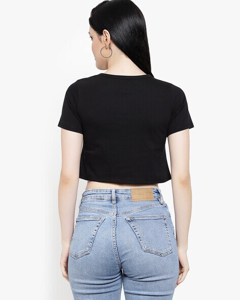 Buy Black Tops for Women by LE BOURGEOIS Online