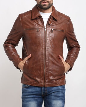 High Design Leather Jacket at Rs 2,100 / Piece in Thane | Leatherclue