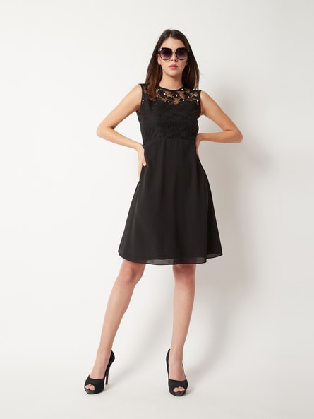 Buy Black Dresses for Women by MISS CHASE Online