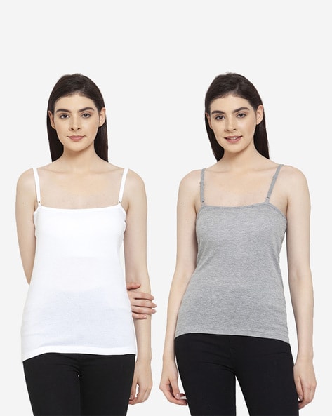 Buy Women White Camisoles online in India