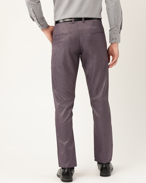 Buy Purple  Black Trousers  Pants for Men by SOJANYA Online  Ajiocom