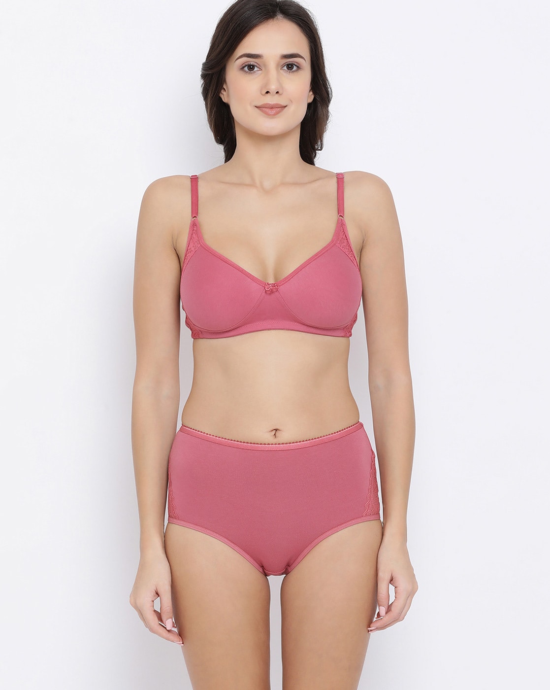 Buy Pink Lingerie Sets for Women by Clovia Online