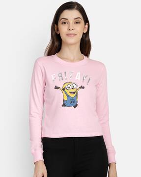 Buy Pink Sweatshirt u0026 Hoodies for Women by Free Authority Online | Ajio.com